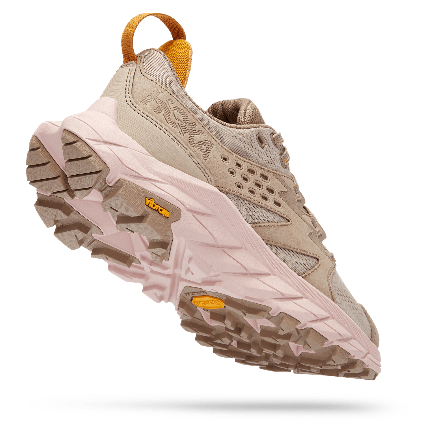 HOKA 05. WOMENS FOOTWEAR - WOMENS SHOES - WOMENS SHOES HIKING Women's Anacapa Breeze Low OXFORD TAN | PEACH WHIP