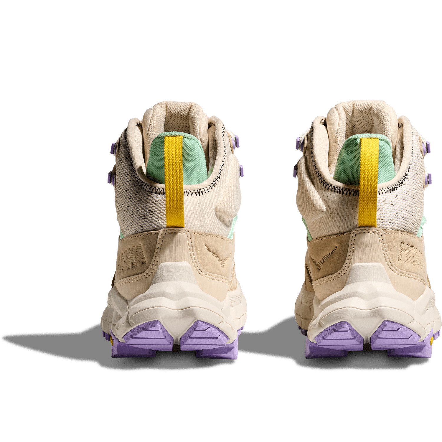 HOKA 05. WOMENS FOOTWEAR - WOMENS SHOES - WOMENS SHOES HIKING Women's Anacapa Breeze Mid VANILLA | MINT FLUORITE