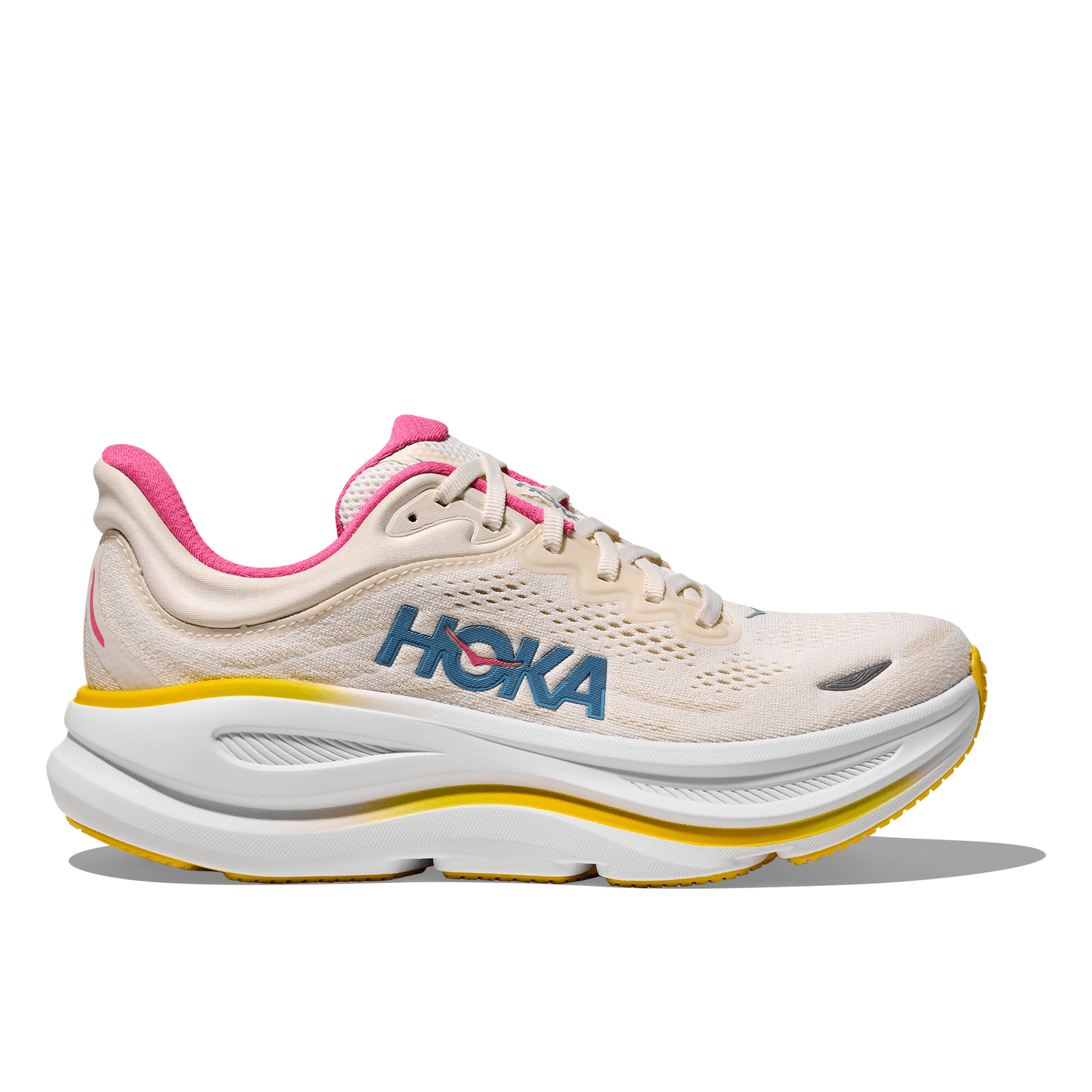 HOKA 05. WOMENS FOOTWEAR - WOMENS SHOES - WOMENS SHOES RUNNING Women's Bondi 9 ALBST ALABASTER | BIRCH