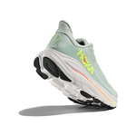 HOKA 05. WOMENS FOOTWEAR - WOMENS SHOES - WOMENS SHOES RUNNING Women's Clifton 10 SLSSN SEA GLASS | NEON FLAME