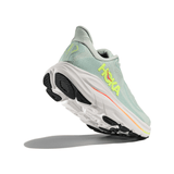 HOKA 05. WOMENS FOOTWEAR - WOMENS SHOES - WOMENS SHOES RUNNING Women's Clifton 10 SLSSN SEA GLASS | NEON FLAME