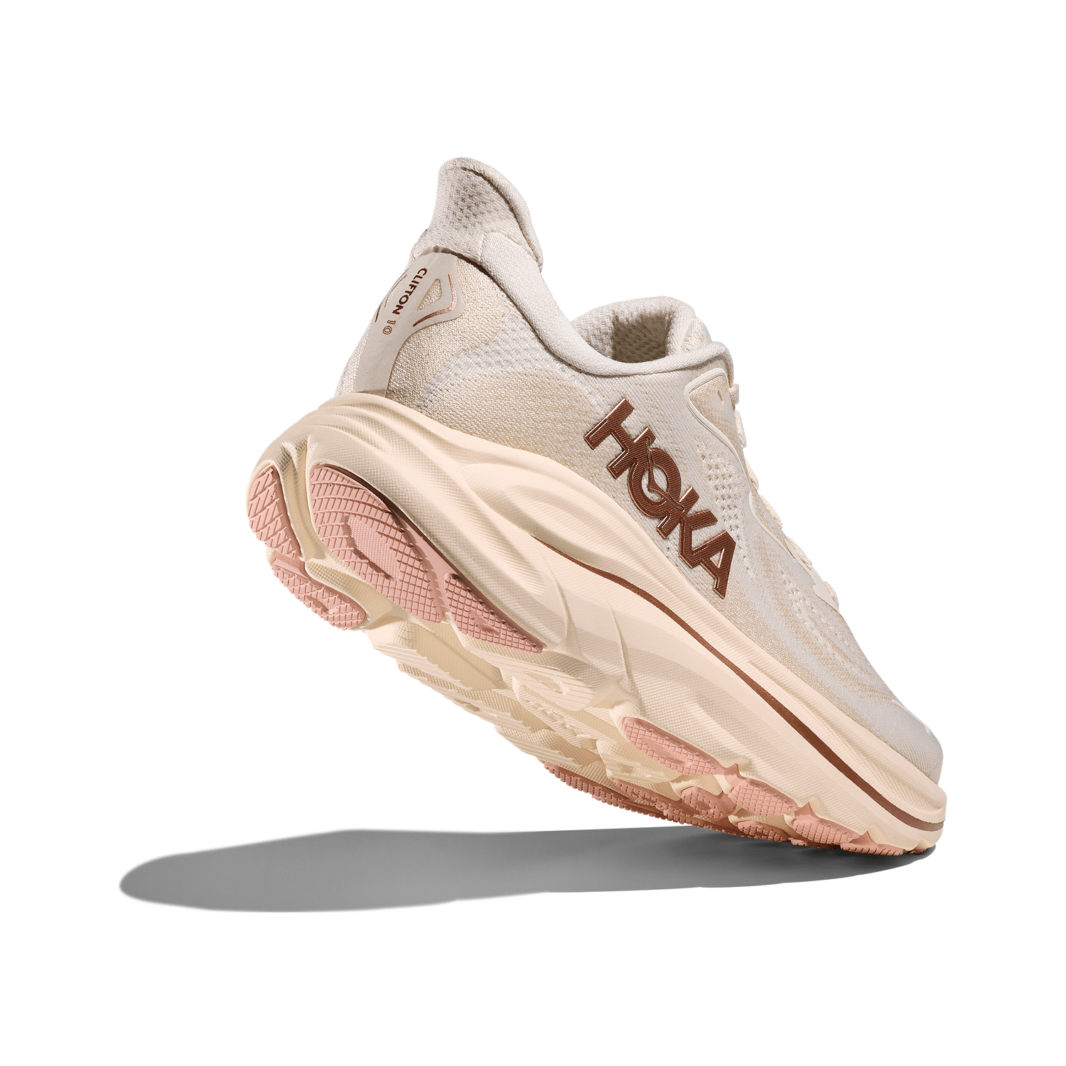 HOKA 05. WOMENS FOOTWEAR - WOMENS SHOES - WOMENS SHOES RUNNING Women's Clifton 10 ARRS ALABASTER | ROSE GOLD