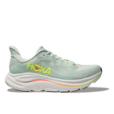 HOKA 05. WOMENS FOOTWEAR - WOMENS SHOES - WOMENS SHOES RUNNING Women's Clifton 10 SLSSN SEA GLASS | NEON FLAME