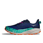 HOKA 05. WOMENS FOOTWEAR - WOMENS SHOES - WOMENS SHOES HIKING Women's Speedgoat 6 VYM VARSITY NAVY | METEOR