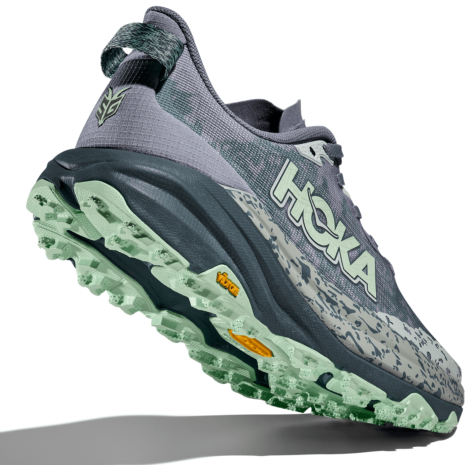 HOKA 05. WOMENS FOOTWEAR - WOMENS SHOES - WOMENS SHOES HIKING Women's Speedgoat 6 MNLG MOONLIGHT | THUNDER CLOUD