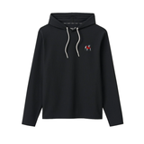 Men's Hoppin Ribbed Knit Performance Hoodie UGA