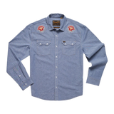 Howler Bros 01. MENS APPAREL - MENS SS SHIRTS - MENS SS BUTTON UP Men's Crosscut Deluxe FRESH BLOOMS