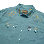 Howler Bros 01. MENS APPAREL - MENS SS SHIRTS - MENS SS BUTTON UP Men's Crosscut Deluxe Snapshirt NOCHE DE PAZ