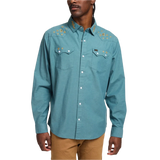 Howler Bros 01. MENS APPAREL - MENS SS SHIRTS - MENS SS BUTTON UP Men's Crosscut Deluxe Snapshirt NOCHE DE PAZ