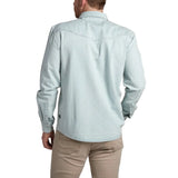 Howler Bros 01. MENS APPAREL - MENS LS SHIRTS - MENS LS BUTTON UP Men's Dust Up Denim LIGHT WASH