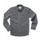 HOWLER BROS 01. MENS APPAREL - MENS LS SHIRTS - MENS LS BUTTON UP Men's Dust Up Denim Snapshirt JOVI GREY WASH