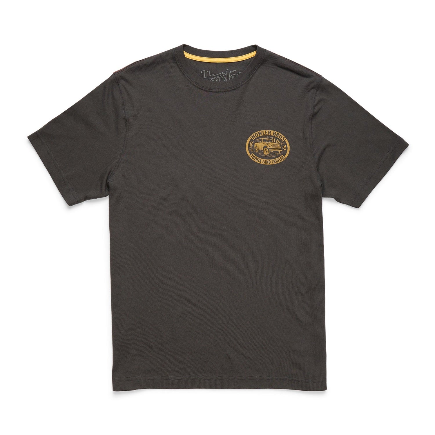 Howler Bros 01. MENS APPAREL - MENS T-SHIRTS - MENS T-SHIRT SS Men's Graphic Shirt HB X LAND CRUISER | ANTIQUE BLACK