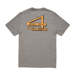 Howler Bros 01. MENS APPAREL - MENS T-SHIRTS - MENS T-SHIRT SS Men's Graphic Shirt HB X LAND CRUISER | GREY