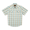 Howler Bros 01. MENS APPAREL - MENS SS SHIRTS - MENS SS BUTTON UP Men's H Bar B Snapshirt ISLEY PLAID | SEAFOAM