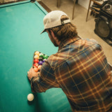 Howler Bros 01. MENS APPAREL - MENS LS SHIRTS - MENS LS BUTTON UP Men's Harker's Flannel KEMPTON PLAID | STARGAZER