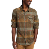 Howler Bros 01. MENS APPAREL - MENS LS SHIRTS - MENS LS BUTTON UP Men's Harker's Flannel CONOR PLAID | FORAGE