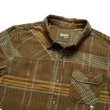 Howler Bros 01. MENS APPAREL - MENS LS SHIRTS - MENS LS BUTTON UP Men's Harker's Flannel CONOR PLAID | FORAGE