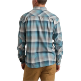 Howler Bros 01. MENS APPAREL - MENS LS SHIRTS - MENS LS BUTTON UP Men's Harker's Flannel CAVERN PLAID | FINE MORNING