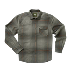 Howler Bros 01. MENS APPAREL - MENS LS SHIRTS - MENS LS BUTTON UP Men's Harker's Flannel ROBERTS PLAID | CHARCOAL