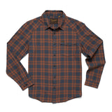 Howler Bros 01. MENS APPAREL - MENS LS SHIRTS - MENS LS BUTTON UP Men's La Grange Lightweight Flannel COHEN PLAID | STARGAZER