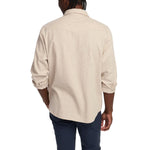 Howler Bros 01. MENS APPAREL - MENS LS SHIRTS - MENS LS BUTTON UP Men's La Grange Lightweight Flannel SPECKLED SAND