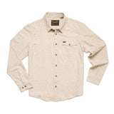 Howler Bros 01. MENS APPAREL - MENS LS SHIRTS - MENS LS BUTTON UP Men's La Grange Lightweight Flannel SPECKLED SAND