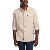 Howler Bros 01. MENS APPAREL - MENS LS SHIRTS - MENS LS BUTTON UP Men's La Grange Lightweight Flannel SPECKLED SAND