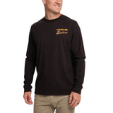 Howler Bros 01. MENS APPAREL - MENS T-SHIRTS - MENS T-SHIRT LS Men's Long Sleeve T-Shirt OSPREY PREY | BLACK