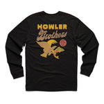 Howler Bros 01. MENS APPAREL - MENS T-SHIRTS - MENS T-SHIRT LS Men's Long Sleeve T-Shirt OSPREY PREY | BLACK
