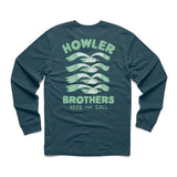 Howler Bros 01. MENS APPAREL - MENS T-SHIRTS - MENS T-SHIRT LS Men's Long Sleeve T-Shirt FLOCKA SEAGULLS | KEY LARGO