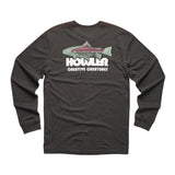 Howler Bros 01. MENS APPAREL - MENS T-SHIRTS - MENS T-SHIRT LS Men's Long Sleeve T-Shirt TRUCHA | ANTIQUE BLACK