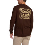 Howler Bros 01. MENS APPAREL - MENS T-SHIRTS - MENS T-SHIRT LS Men's Long Sleeve T-Shirt HOWLER POSSE | MAHOGANY