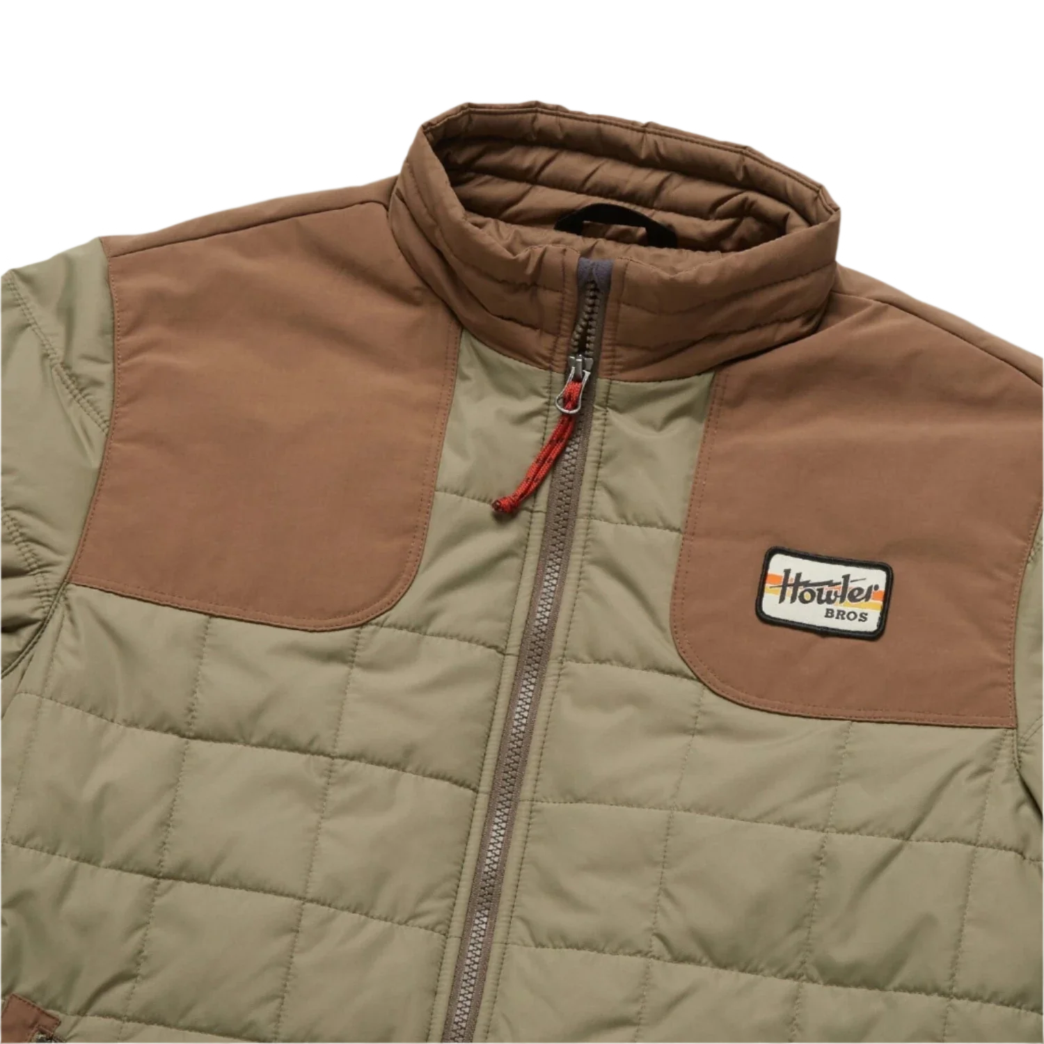 Howler Bros 01. MENS APPAREL - MENS JACKETS - MENS JACKETS INSULATED Men's Merlin Jacket MOUNTAIN GREEN | TEAK