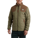 Howler Bros 01. MENS APPAREL - MENS JACKETS - MENS JACKETS INSULATED Men's Merlin Jacket MOUNTAIN GREEN | TEAK