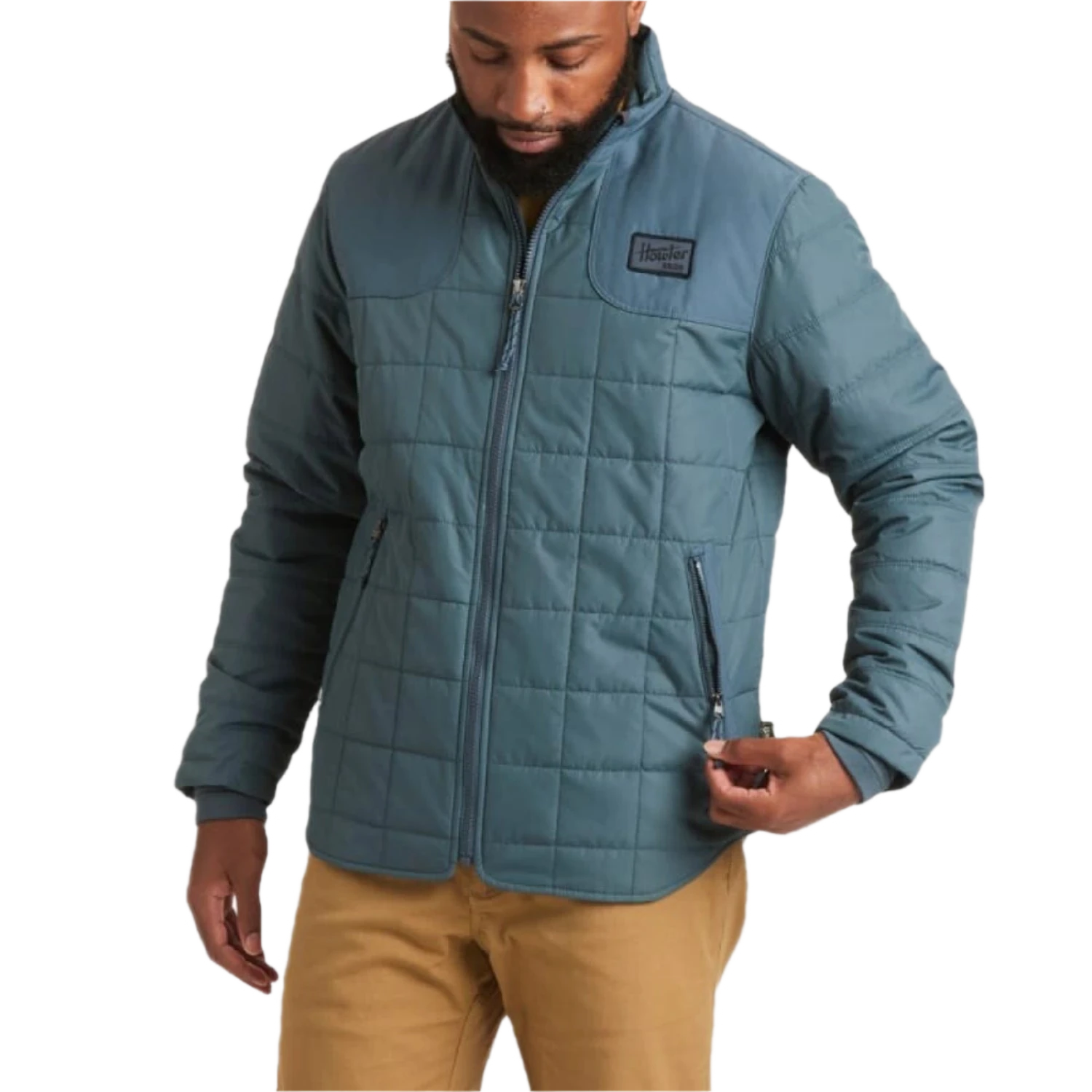 Howler Bros 01. MENS APPAREL - MENS JACKETS - MENS JACKETS INSULATED Men's Merlin Jacket OCEAN DIP