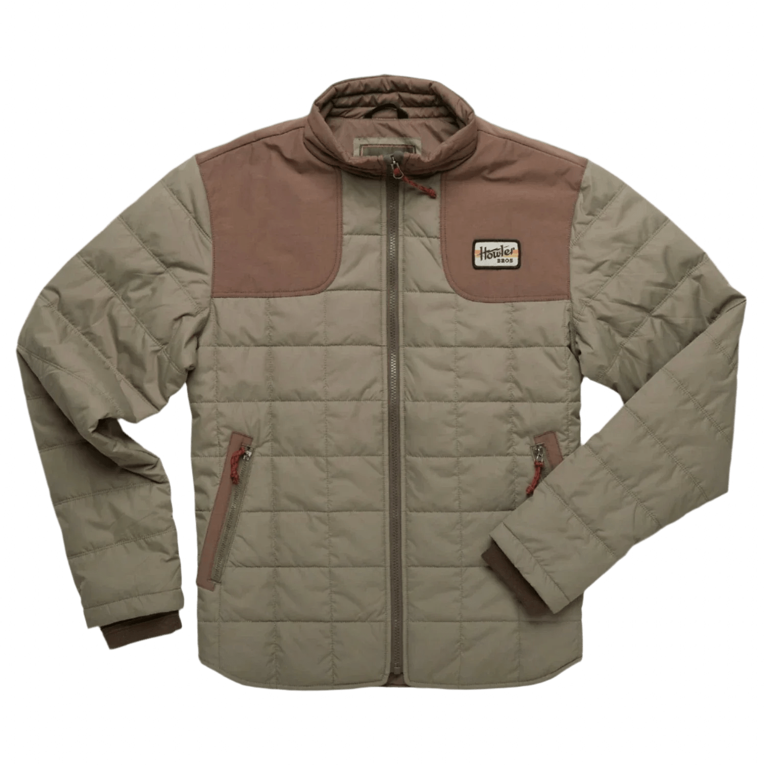 Howler Bros 01. MENS APPAREL - MENS JACKETS - MENS JACKETS INSULATED Men's Merlin Jacket MOUNTAIN GREEN | TEAK