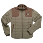 Howler Bros 01. MENS APPAREL - MENS JACKETS - MENS JACKETS INSULATED Men's Merlin Jacket MOUNTAIN GREEN | TEAK