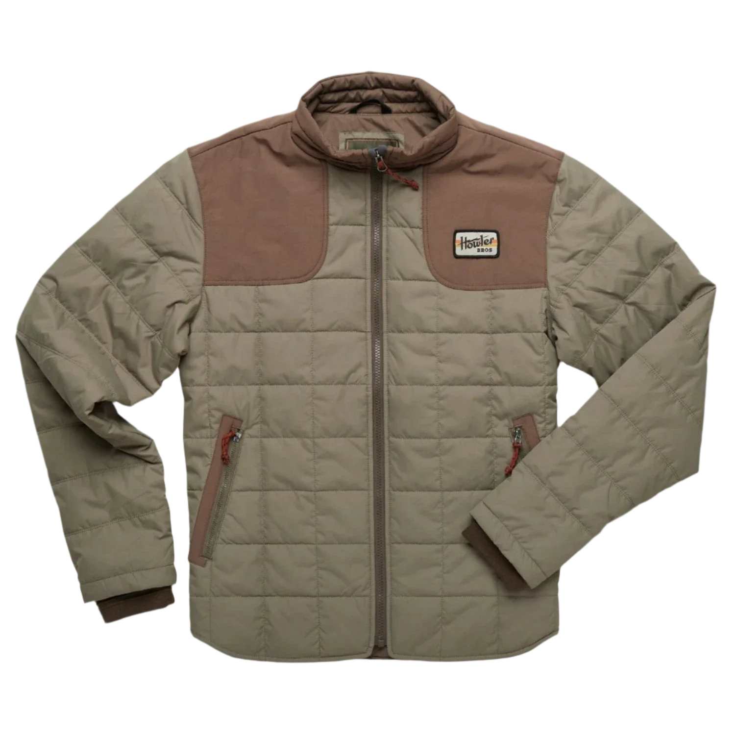 Howler Bros 01. MENS APPAREL - MENS JACKETS - MENS JACKETS INSULATED Men's Merlin Jacket MOUNTAIN GREEN | TEAK