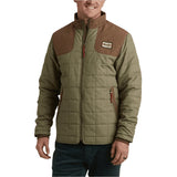 Howler Bros 01. MENS APPAREL - MENS JACKETS - MENS JACKETS INSULATED Men's Merlin Jacket MOUNTAIN GREEN | TEAK