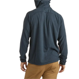 Howler Bros 01. MENS APPAREL - MENS HOODIES|SWEATERS - MENS PO HOODY Men's Palo Duro Grid Fleece Hoodie NAVAL BLUE