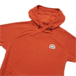 Howler Bros 01. MENS APPAREL - MENS HOODIES|SWEATERS - MENS PO HOODY Men's Palo Duro Grid Fleece Hoodie CINNAMON