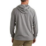 Howler Bros 01. MENS APPAREL - MENS HOODIES|SWEATERS - MENS PO HOODY Men's Palo Duro Grid Fleece Hoodie DEEP GREY HEATHER