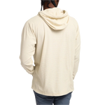 Howler Bros 01. MENS APPAREL - MENS HOODIES|SWEATERS - MENS PO HOODY Men's Palo Duro Grid Fleece Hoodie OATMEAL