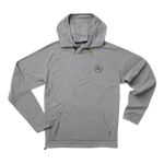 Howler Bros 01. MENS APPAREL - MENS HOODIES|SWEATERS - MENS PO HOODY Men's Palo Duro Grid Fleece Hoodie DEEP GREY HEATHER