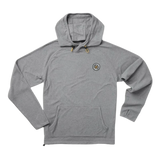 Howler Bros 01. MENS APPAREL - MENS HOODIES|SWEATERS - MENS PO HOODY Men's Palo Duro Grid Fleece Hoodie DEEP GREY HEATHER