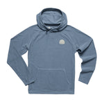 Howler Bros 01. MENS APPAREL - MENS HOODIES|SWEATERS - MENS PO HOODY Men's Palo Duro Grid Fleece Hoodie MIRAGE BLUE