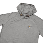 Howler Bros 01. MENS APPAREL - MENS HOODIES|SWEATERS - MENS PO HOODY Men's Palo Duro Grid Fleece Hoodie DEEP GREY HEATHER
