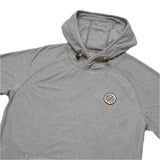 Howler Bros 01. MENS APPAREL - MENS HOODIES|SWEATERS - MENS PO HOODY Men's Palo Duro Grid Fleece Hoodie DEEP GREY HEATHER