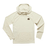 Howler Bros 01. MENS APPAREL - MENS HOODIES|SWEATERS - MENS PO HOODY Men's Palo Duro Grid Fleece Hoodie OATMEAL