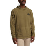 Howler Bros 01. MENS APPAREL - MENS HOODIES|SWEATERS - MENS PO HOODY Men's Palo Duro Grid Fleece Hoodie MOUNTAIN GRID | FATIGUE